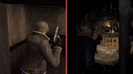 《生化危機4》重製版與原版對比:圖像革新視角優化