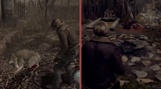《生化危機4》重製版與原版對比:圖像革新視角優化
