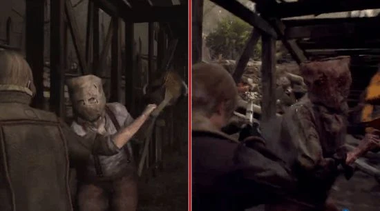 《生化危機4》重製版與原版對比:圖像革新視角優化