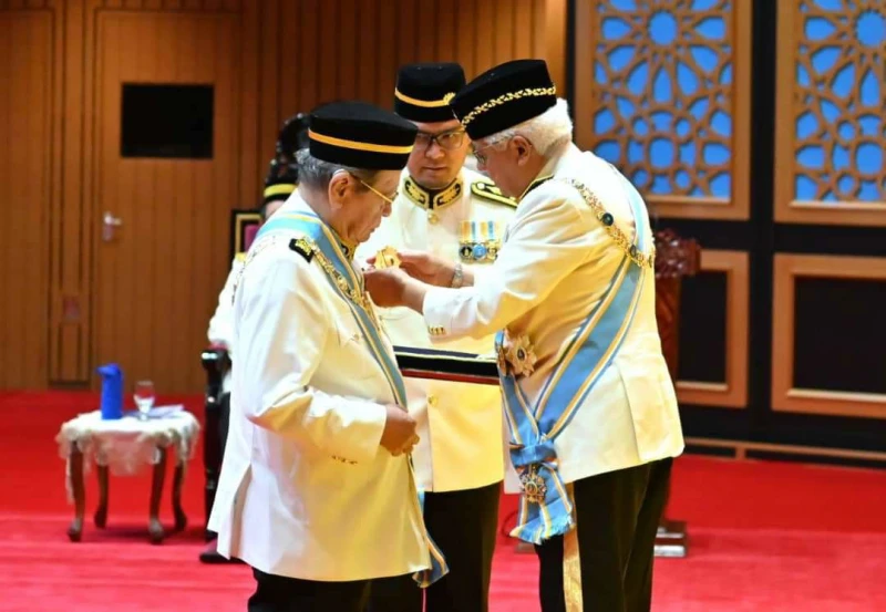 林吉祥受封「拿督斯里烏達瑪」勛銜 林冠英:感謝肯定為父親人生錦上添花