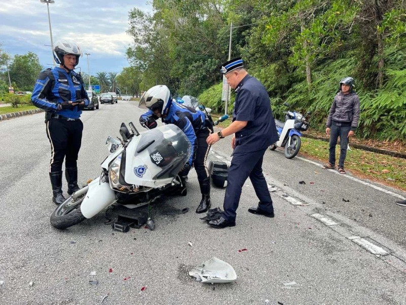 護送途中發生意外 安華捐款助受傷交警